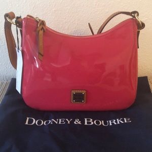 Dooney Bourke Patent Leather Small Kiley Crossbody